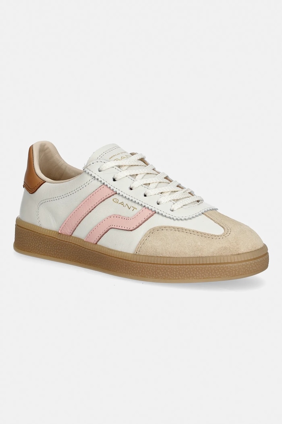 Gant sneakersy skórzane Cuzima skóra zamszowa beżowy 32531247.G745