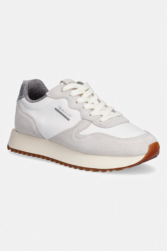 Gant sneakersy Bevinda tekstylny biały 32533179.G20