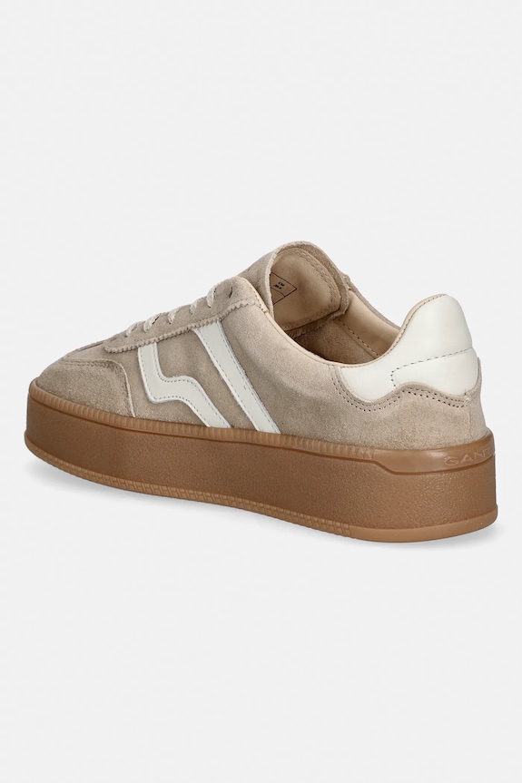 Obuwie Gant sneakersy zamszowe Cuzmani 32533203.G871 beżowy