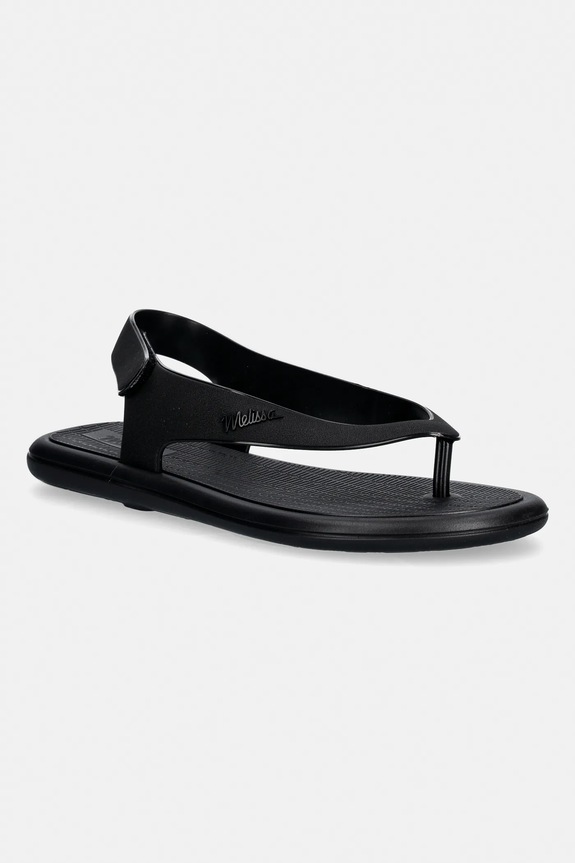 Sandále Melissa MELISSA SUN SAMBA AD plochý čierna M.37437.BN741