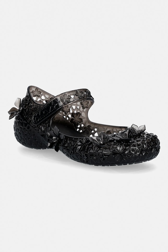 Μπαλαρίνες Melissa MELISSA LUNA BLOOM + SUSAN FANG AD Planet friendly μαύρο M.37880.BV387