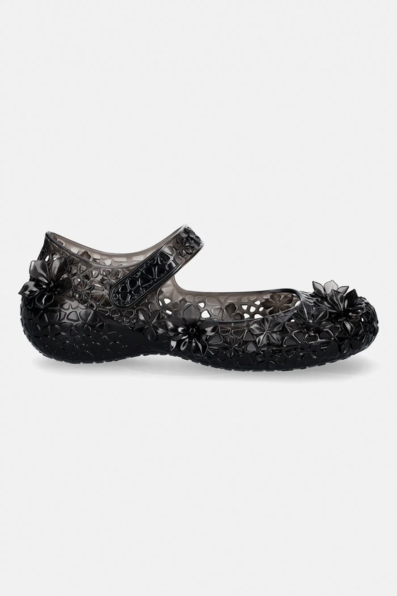 Μπαλαρίνες Melissa MELISSA LUNA BLOOM + SUSAN FANG AD M.37880.BV387 μαύρο SS26
