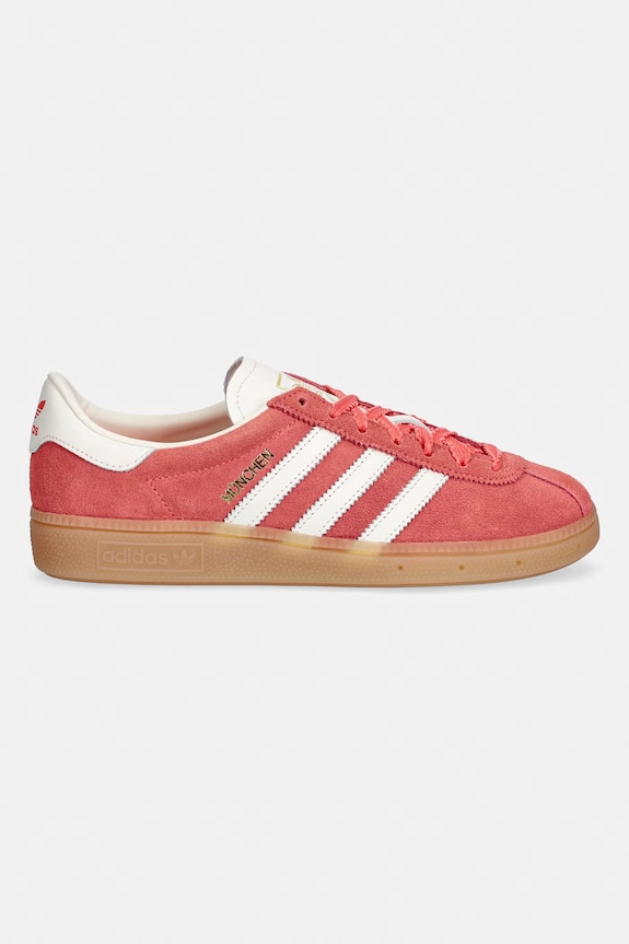 adidas Originals sneakersy zamszowe Muenchen W IH4207 różowy SS26