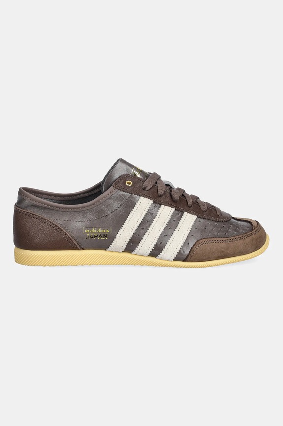Кожени маратонки adidas Originals Japan Decon W KJ6215 кафяв SS26