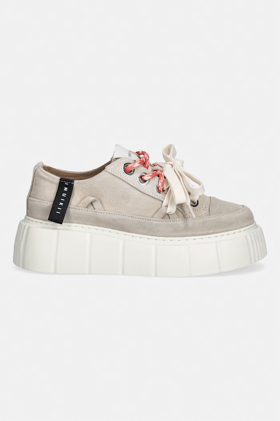 Tenisice od brušene kože Inuikii Matilda Suede 1001.001.0511.250 bež SS26