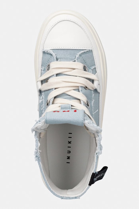 Кеды Inuikii Matilda High Top Distressed голубой 1001.002.0082.400