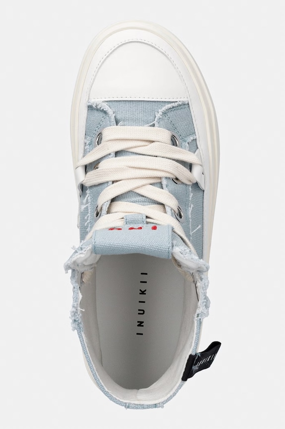 Кеды Inuikii Matilda High Top Distressed голубой 1001.002.0082.400