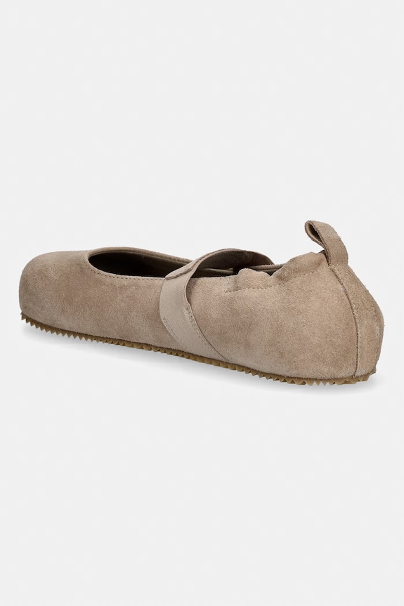 Obuća Inuikii balerinke od brušene kože Molly Suede 1013.003.0052.250 bež
