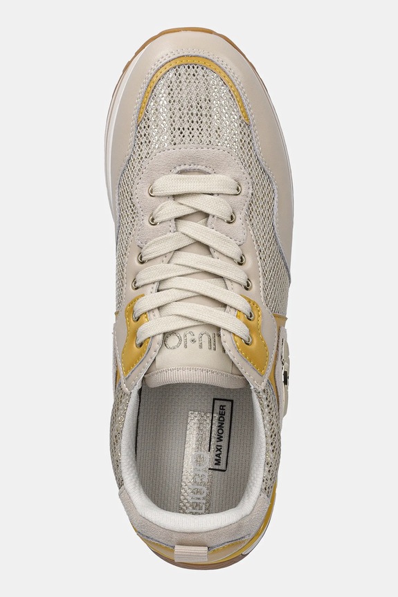 Liu Jo sneakersy LIU JO MAXI WONDER 01 beżowy BA6009PX077S1856