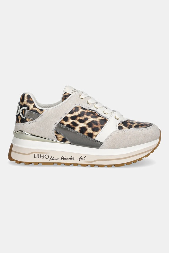 Liu Jo sneakersy LIU JO MAXI WONDER 91 BA6011PX811S3956 beżowy SS26