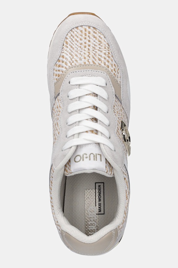Liu Jo sneakersy LIU JO MAXI WONDER LOW 02 beżowy BA6015PX814S3808