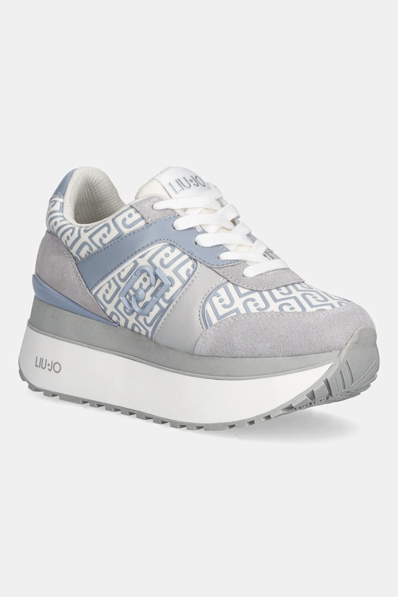 Sneakers Liu Jo LIU JO MAXI WONDER PLUS 02 συνθετικό γκρί BA6019PX823S3972