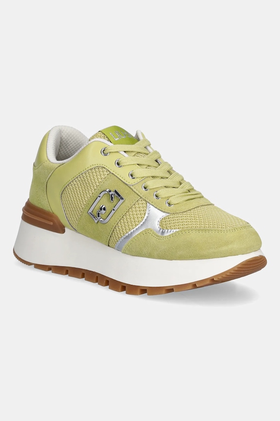 Liu Jo sneakersy AMAZING 43 BIS tekstylny zielony BA6031PX027S3952