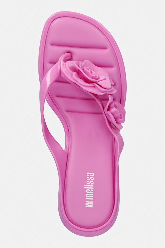 Melissa șlapi MELISSA THONG KITTEN HEEL PETALS AD roz M.38148.BW648