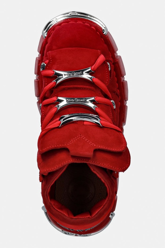Замшеві кросівки New Rock NOBUCK ROJO, TOWER ROJO PALADIO червоний M.106.C141