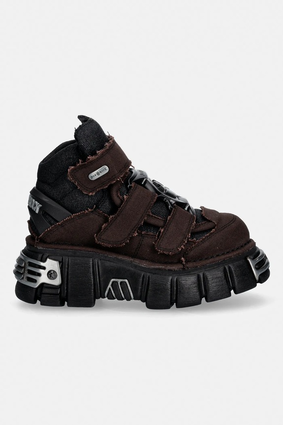 New Rock sneakers TORDO MARRON, RECIPET NEGRO, TOWER NEGRO AC M.285.C76 maro SS26