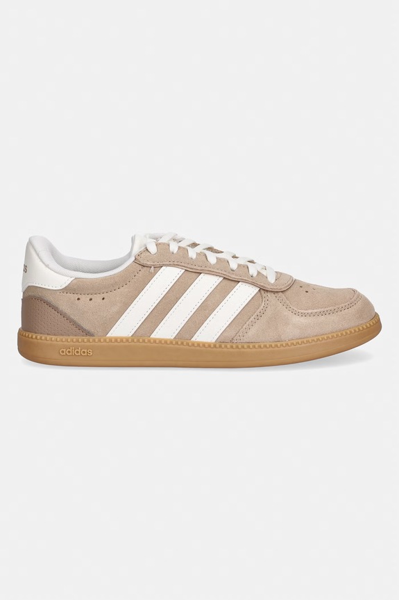 Замшевые кроссовки adidas Breaknet Sleek IH1370 бежевый SS26