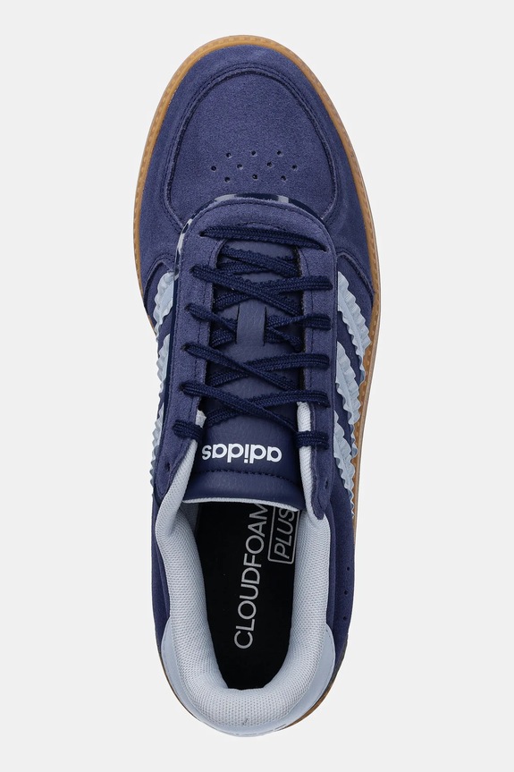 Tenisice od brušene kože adidas Breaknet Sleek plava IH1389
