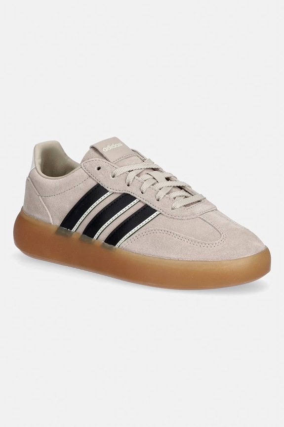 Σουέτ sneakers adidas Barreda Decode δέρμα σαμουά μπεζ IH1466