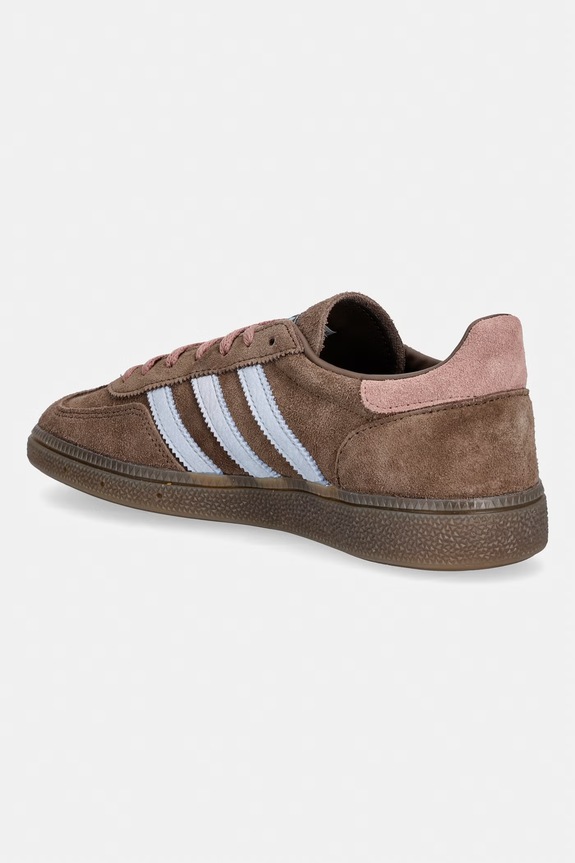 Обувки Велурени маратонки adidas Originals Handball Spezial IH1503 кафяв