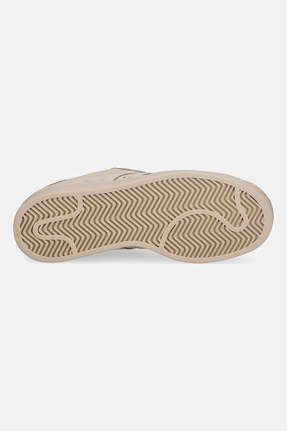 Tenisice od nubuk kože adidas Originals Superstar II IH1611 bež
