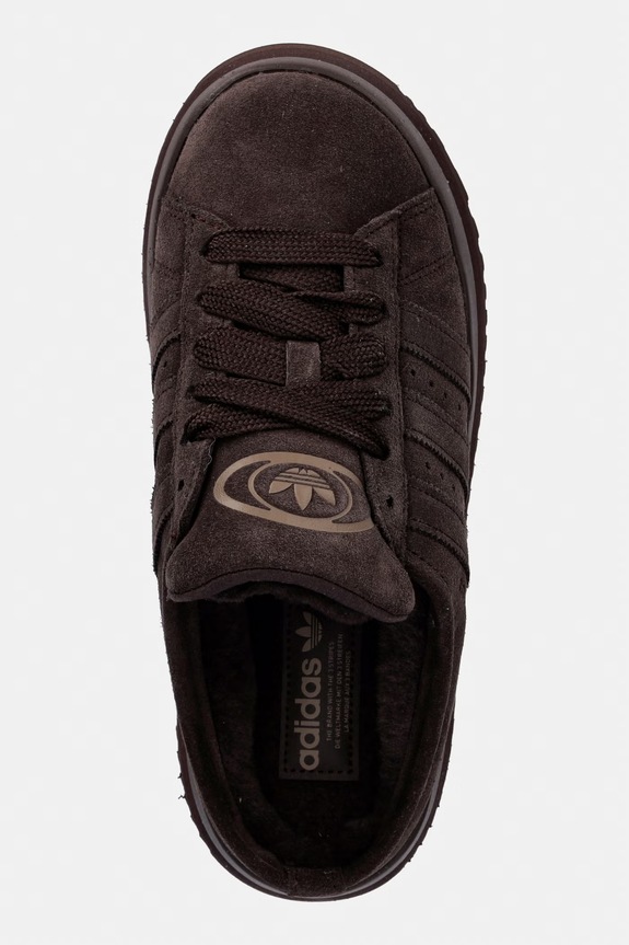 Σουέτ sneakers adidas Originals Campus 00s καφέ IH1807