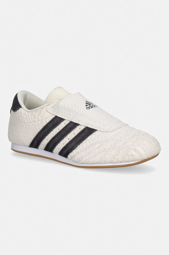Tenisice od brušene kože adidas Originals adidas Taekwondo imitacija zrnate kože bež IH4447