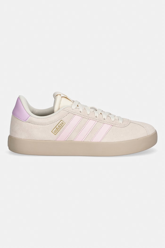 Superge iz semiša adidas Vl Court 3.0 IH6530 bež SS26