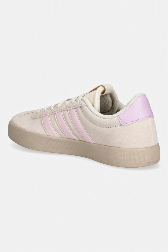 Obutev Superge iz semiša adidas Vl Court 3.0 IH6530 bež