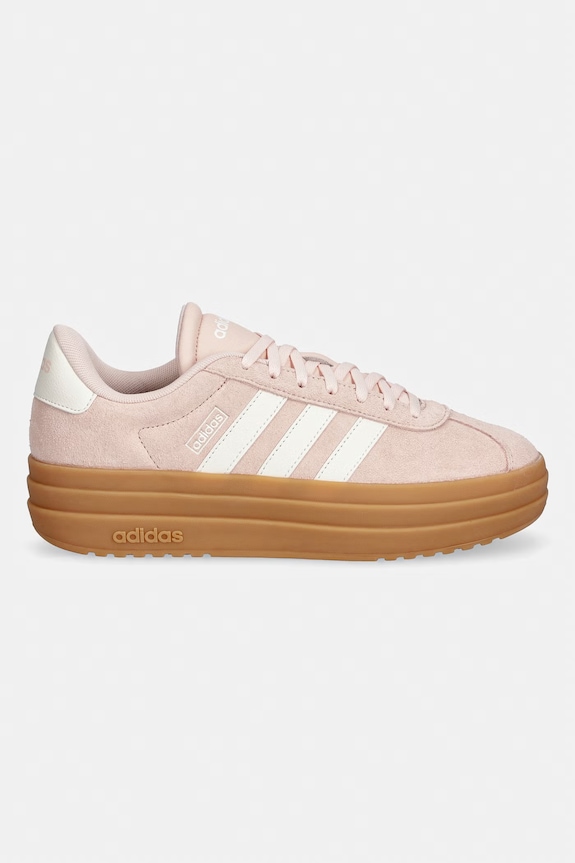 Superge iz semiša adidas VL Court Bold IH9151 oranžna SS26