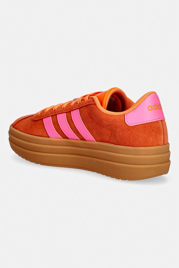 Obuwie adidas sneakersy VL Court Bold IH9159 pomarańczowy