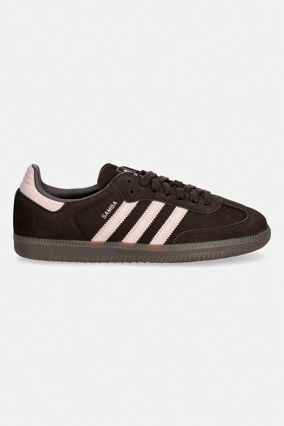 adidas Originals scarpe da ginnastica in nubuck Samba Og IH9166 marrone SS26