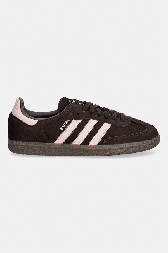 adidas Originals scarpe da ginnastica in nubuck Samba Og IH9166 marrone SS26
