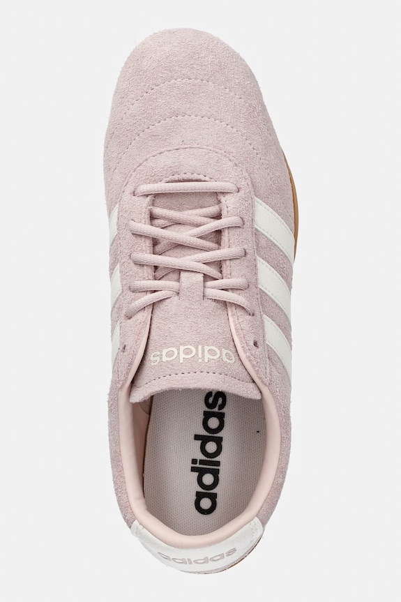 Σουέτ sneakers adidas Grand Court ροζ JQ7225