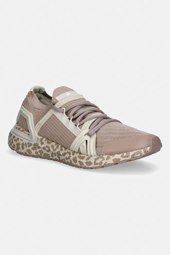 Παπούτσια για τρέξιμο adidas by Stella McCartney Ultraboost 20 συνθετικό καφέ JR2189