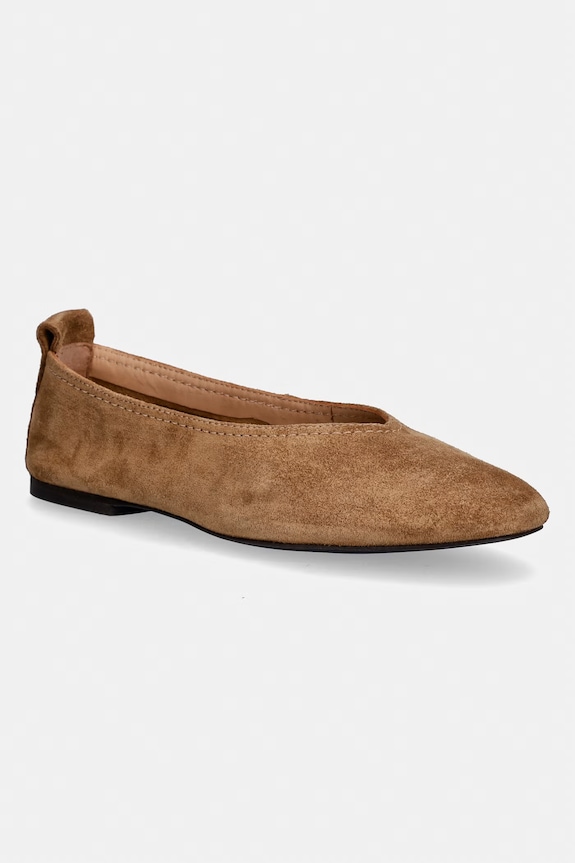 Gant baleriny zamszowe Chadii brązowy 32513291.G146