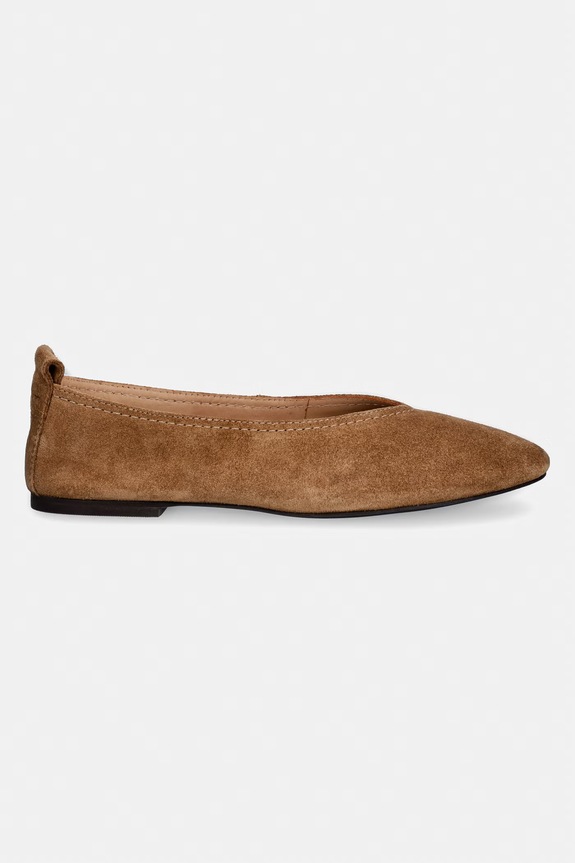 Gant baleriny zamszowe Chadii 32513291.G146 brązowy SS26