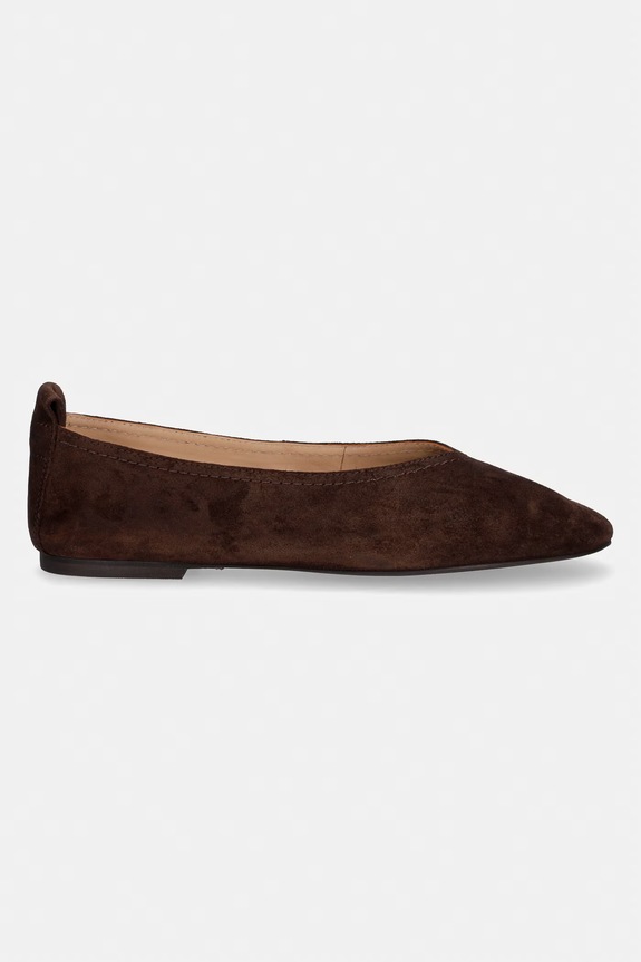 Gant baleriny zamszowe Chadii 32513291.G46 brązowy SS26