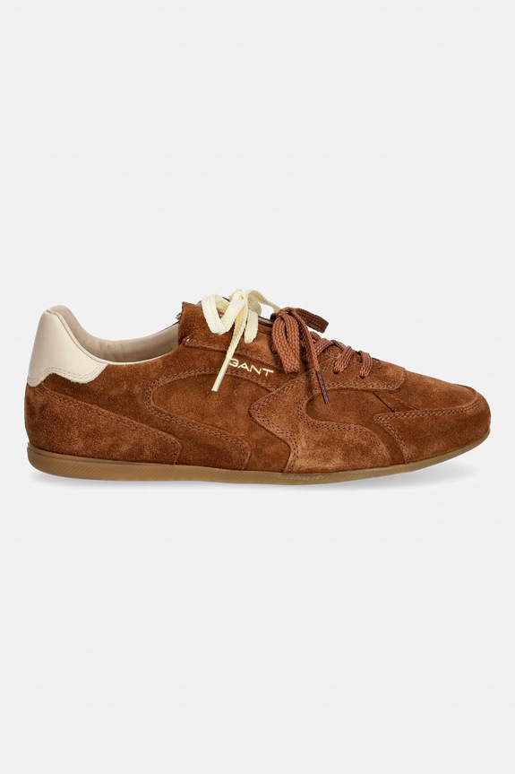 Γυναικεία δερμάτινα sneakers Gant Sperly 32533275.G45 καφέ SS26