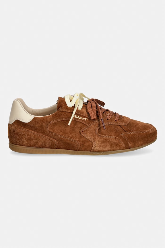 Γυναικεία δερμάτινα sneakers Gant Sperly 32533275.G45 καφέ SS26