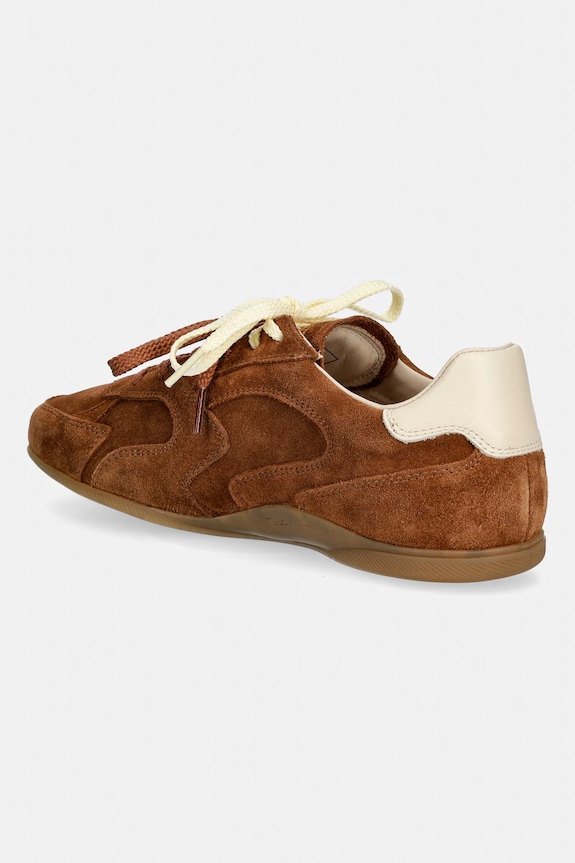 Παπούτσια Γυναικεία δερμάτινα sneakers Gant Sperly 32533275.G45 καφέ