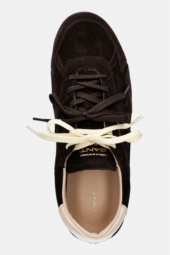 Gant Sperly sneakersy damskie zamszowe brązowy 32533275.G46