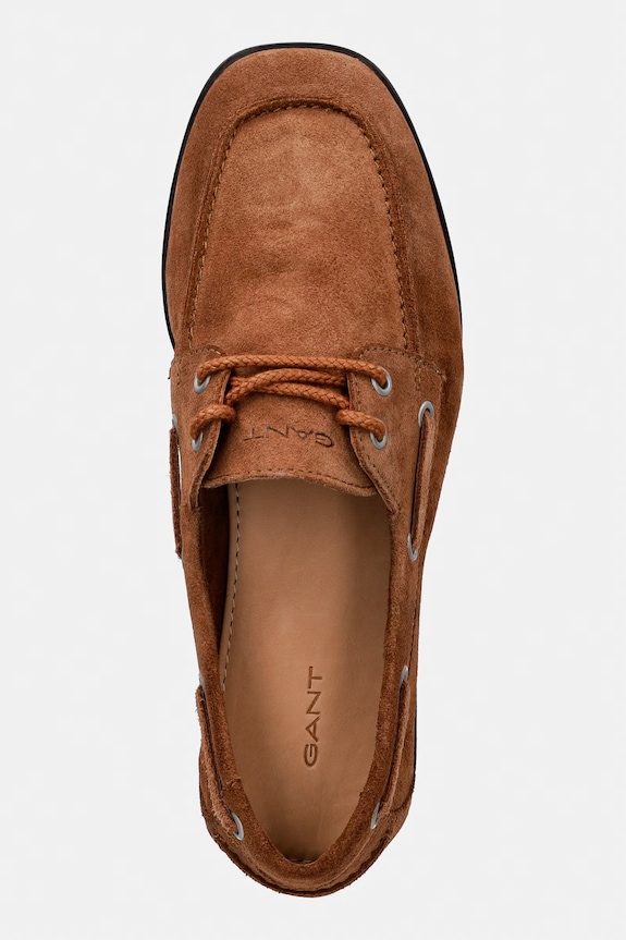 Gant mocassini da donna in scamoscio Gimble marrone 32531288.G45