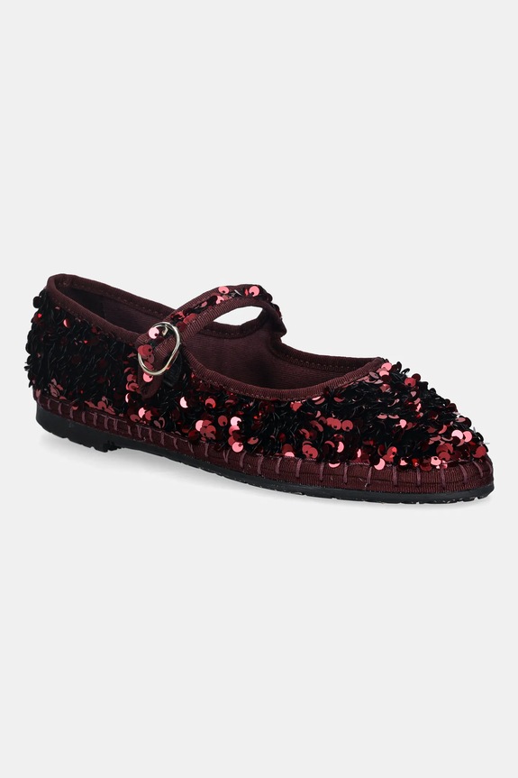 Μπαλαρίνες Flabelus MARY JANE μπορντό Little.Prince.Garnet