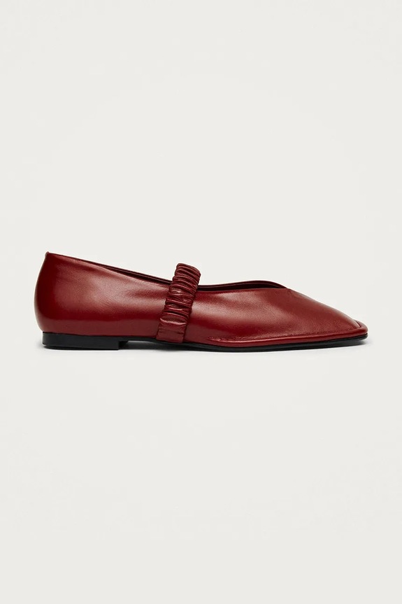 Alohas balerini de piele Lautan rosu S101091.02