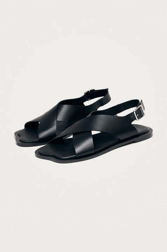 Alohas sandali in pelle Nalu S101149.01 nero SS26