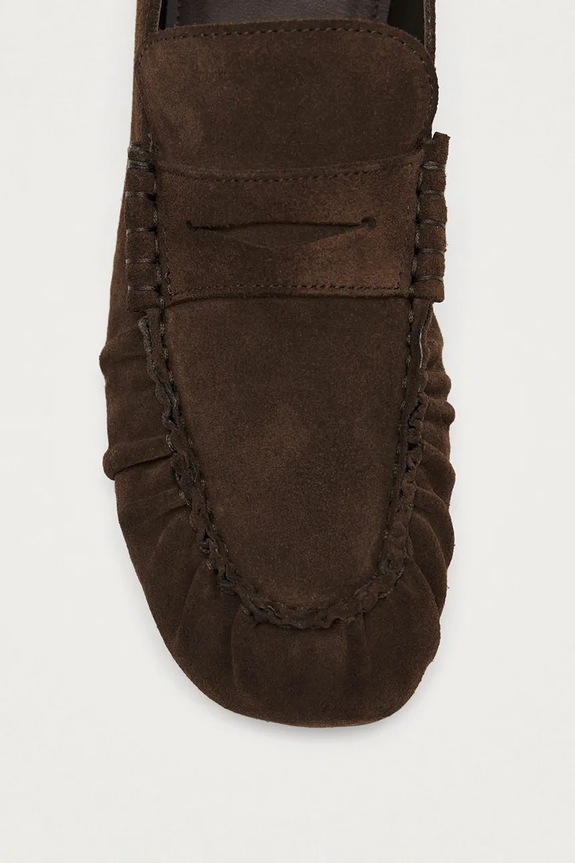 Alohas mocasini de piele Aven maro S101214.01