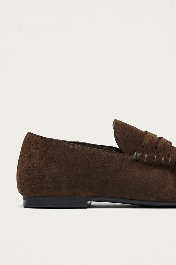 Alohas mocasini de piele Aven S101214.01 maro