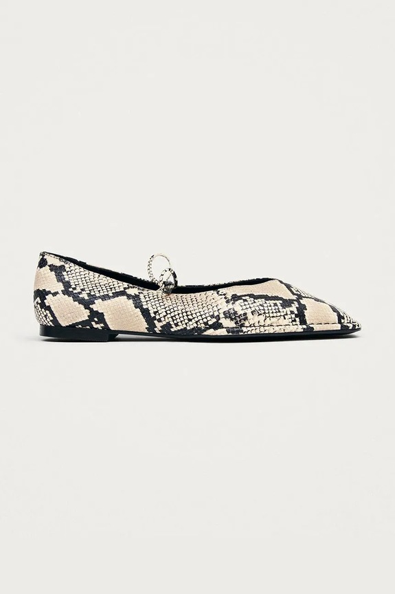 Alohas ballerine in pelle Sway Planet friendly beige S100588.02