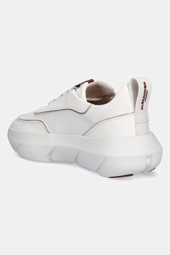 Obuv Alexander Smith Eclipse tenisky dámske kožené ALBDEPW9655TWT biela